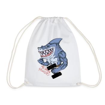 G Shark - Turnbeutel - Weiß - Vorne