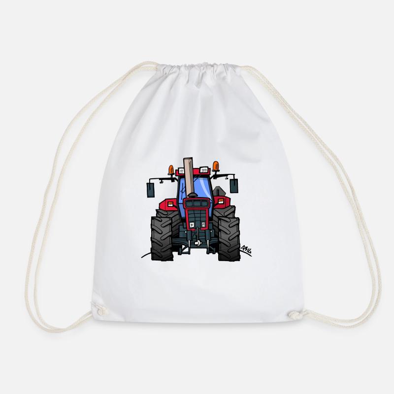 362 Red tractor 1455XL - Turnbeutel - Weiß