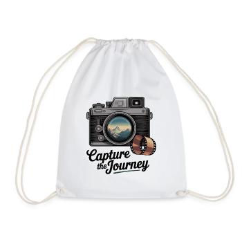 Capturez le voyage - Sac de sport léger - blanc - Devant