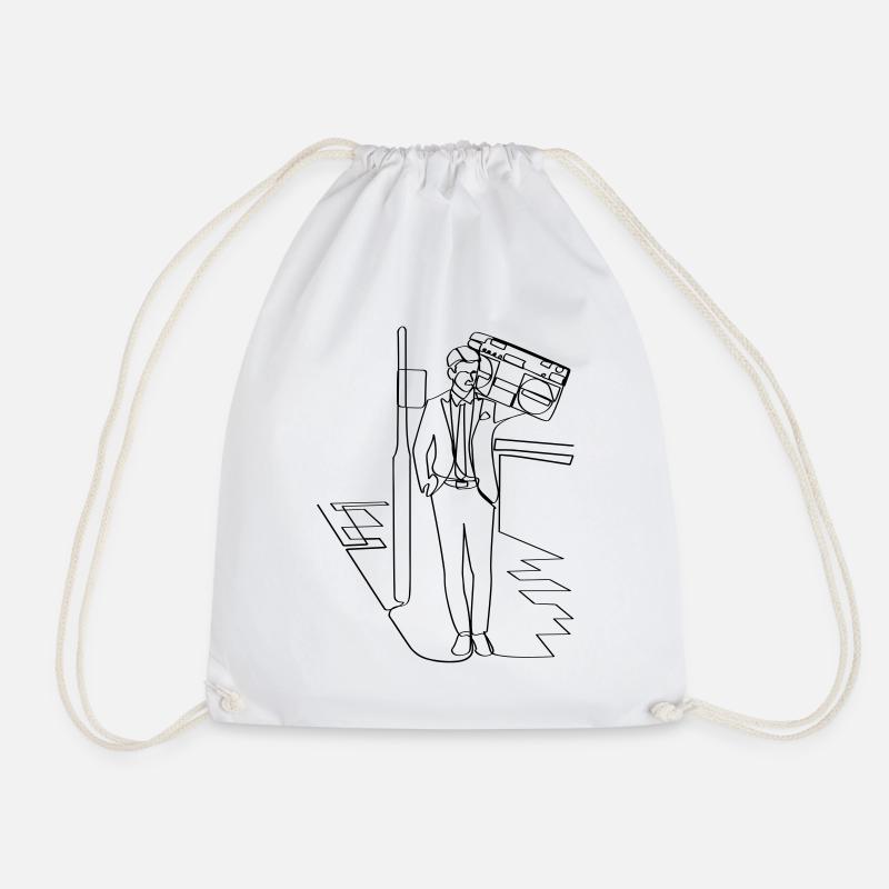 Suitwoofer - Drawstring Bag - white