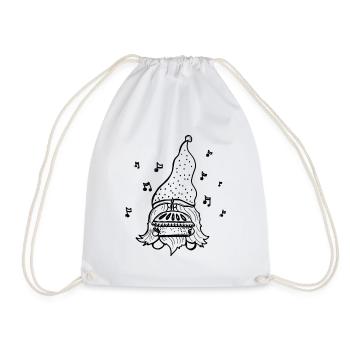 Joyeux anniversaire Nain - Sac de sport léger - blanc - Devant