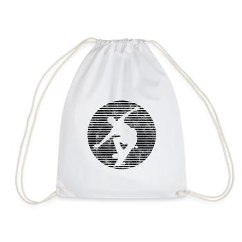 Skateboarder Skateboard Skater Skate Skateing - Sac de sport léger - blanc - Devant
