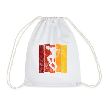 Skateboard Skateboarder Skater Skate Skateing - Sac de sport léger - blanc - Devant