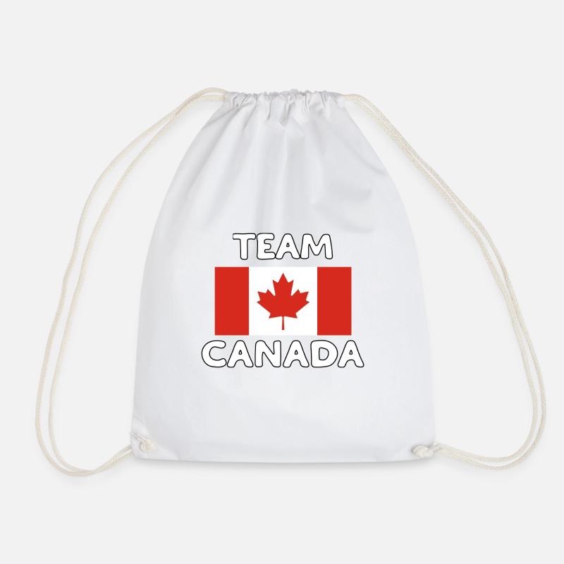 TEAM KANADA - Turnbeutel - Weiß