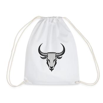 Astrologie Taureau Zodiaque Taureau Mythologie - Sac de sport léger - blanc - Devant