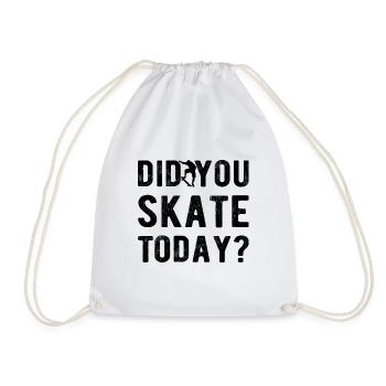 Funny Skateboard Skateboarding Art For Skate Gifts - Turnbeutel - Weiß - Vorne