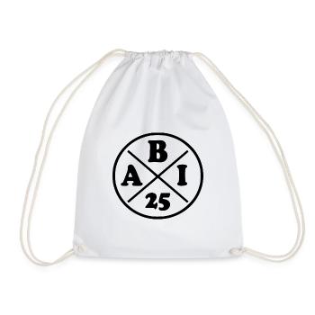 Abi 2025 - Drawstring Bag - white - Front