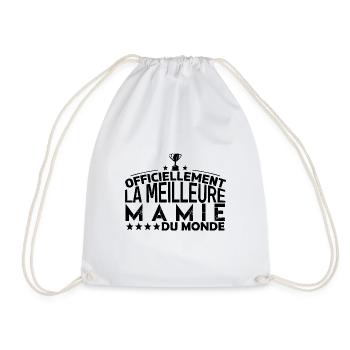 mamie meilleure Mamie cadeau pour mamie - Sac de sport léger - blanc - Devant