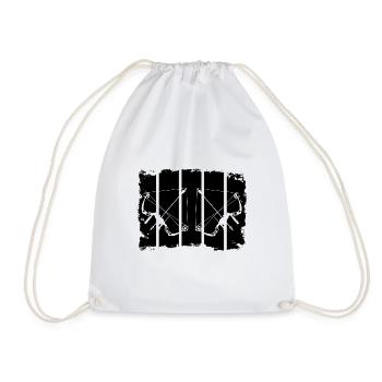 Archery Composite Bow Retro Stripes - Sac de sport léger - blanc - Devant