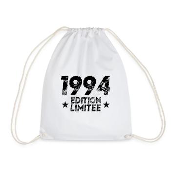 1994 Limited Edition Geburtstagsgeschenk!! - Turnbeutel - Weiß - Vorne