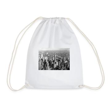Chrysler Building 1932 - Drawstring Bag - white - Front