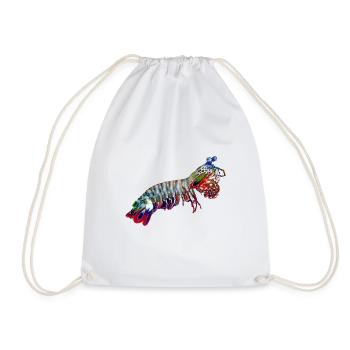 Mantis-Shrimp - Turnbeutel - Weiß - Vorne