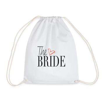 La mariée - La mariée, amour de mariage - Sac de sport léger - blanc - Devant