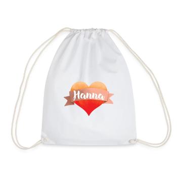 Hanna Herz Cher ami Valentin Saint-Valentin Saint-Valentin - Sac de sport léger - blanc - Devant