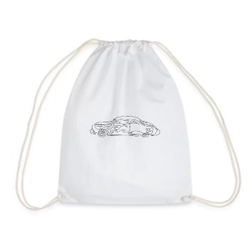 Hot-Rod - Sac de sport léger - blanc - Devant