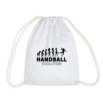 HANDBALL EVOLUTION FEMME - Sac de sport léger - blanc - Devant