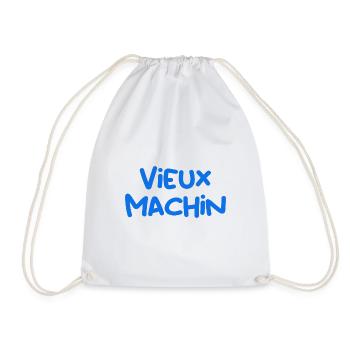 Papa Mon Vieux machin A moi Humour Homme - Sac de sport léger - blanc - Devant