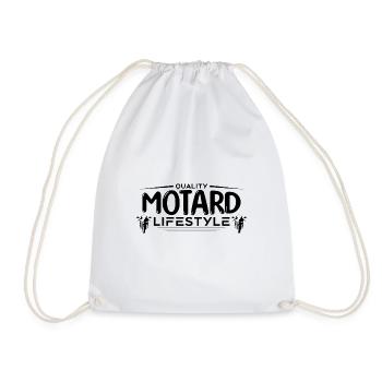 Motard MEILLEUR MOTARD Moto Lifestyle - Sac de sport léger - blanc - Devant