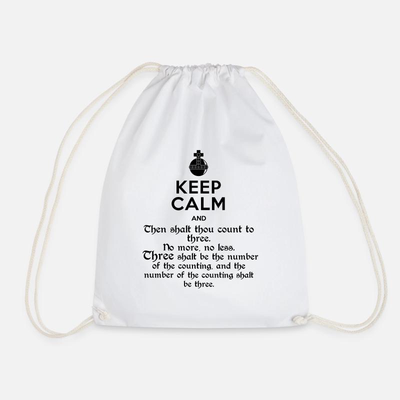 Holy Grenade - Turnbeutel - Weiß