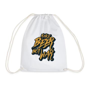 Bonne bière - Sac de sport léger - blanc - Devant