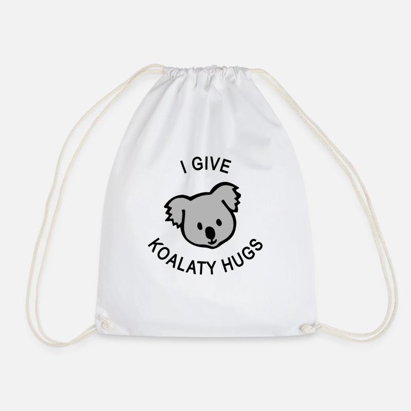 Je donne des koalas calins Koala - Sac de sport léger - blanc