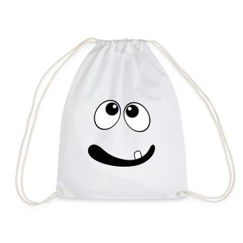 Visage - Sac de sport léger - blanc - Devant