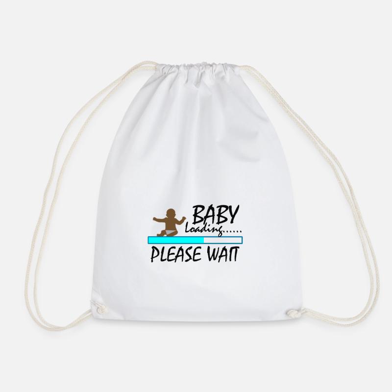 baby loading - Turnbeutel - Weiß
