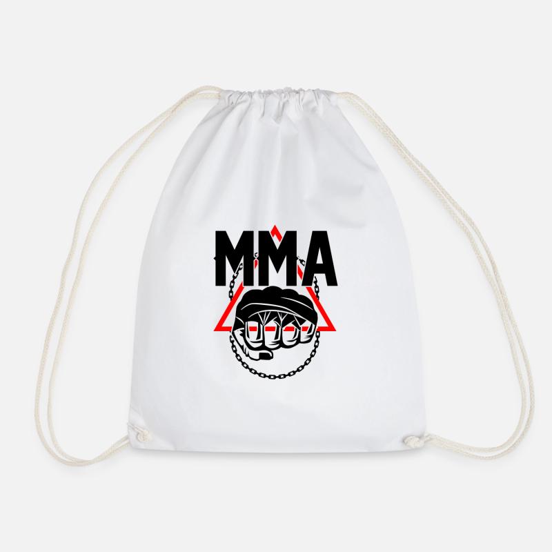 mma - Turnbeutel - Weiß
