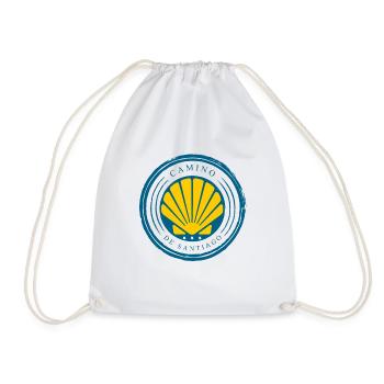 Camino De Santiago - Chemise de Chemin de Saint-Jacques - Sac de sport léger - blanc - Devant