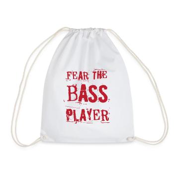 craignez le bassiste - Craignez le bassiste - Sac de sport léger - blanc - Devant