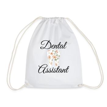 Assistant dentaire - Sac de sport léger - blanc - Devant