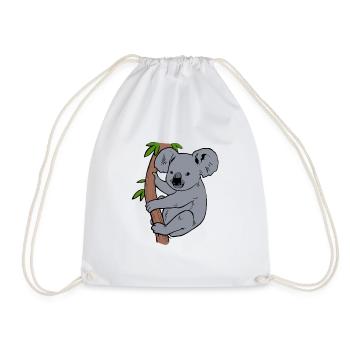 Koala - Turnbeutel - Weiß - Vorne