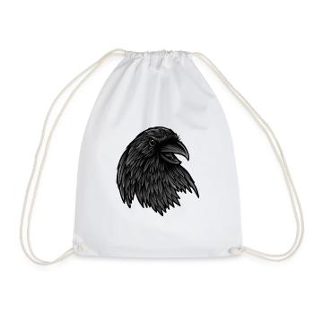 Raven Raven - Sac de sport léger - blanc - Devant
