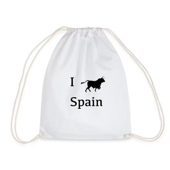 ich liebe Spanien - Turnbeutel - Weiß - Vorne