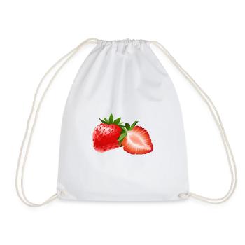 Fraises Fruit Fruit Fraise Fruit - Sac de sport léger - blanc - Devant