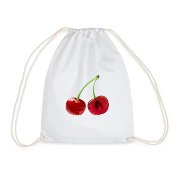 Fruit de la cerise Fruit de la cerise - Sac de sport léger - blanc - Devant