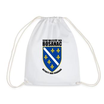 Bosanac Bosnien - Turnbeutel - Weiß - Vorne