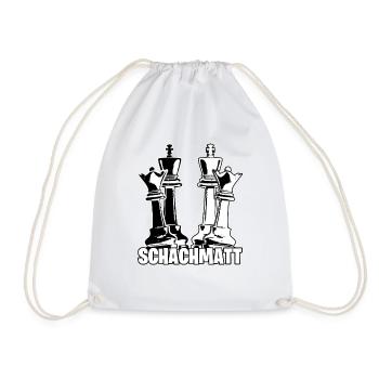 Échecs maté - Sac de sport léger - blanc - Devant