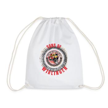 Sons of Wiblingen T-Shirt - Drawstring Bag - white - Front