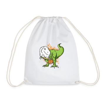 Cadeau dinosaure T-Rex Halloween 2018 - Sac de sport léger - blanc - Devant