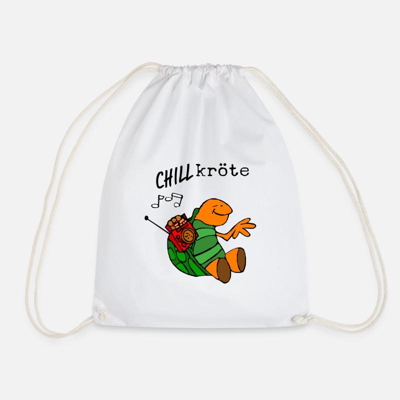 Crapaud crapaud - Sac de sport léger - blanc