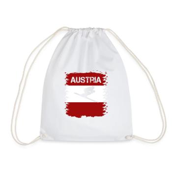 Cadeau Autriche Sports Ski Resort - Sac de sport léger - blanc - Devant