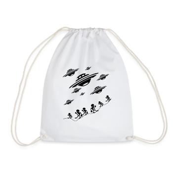 UFOS - Sac de sport léger - blanc - Devant