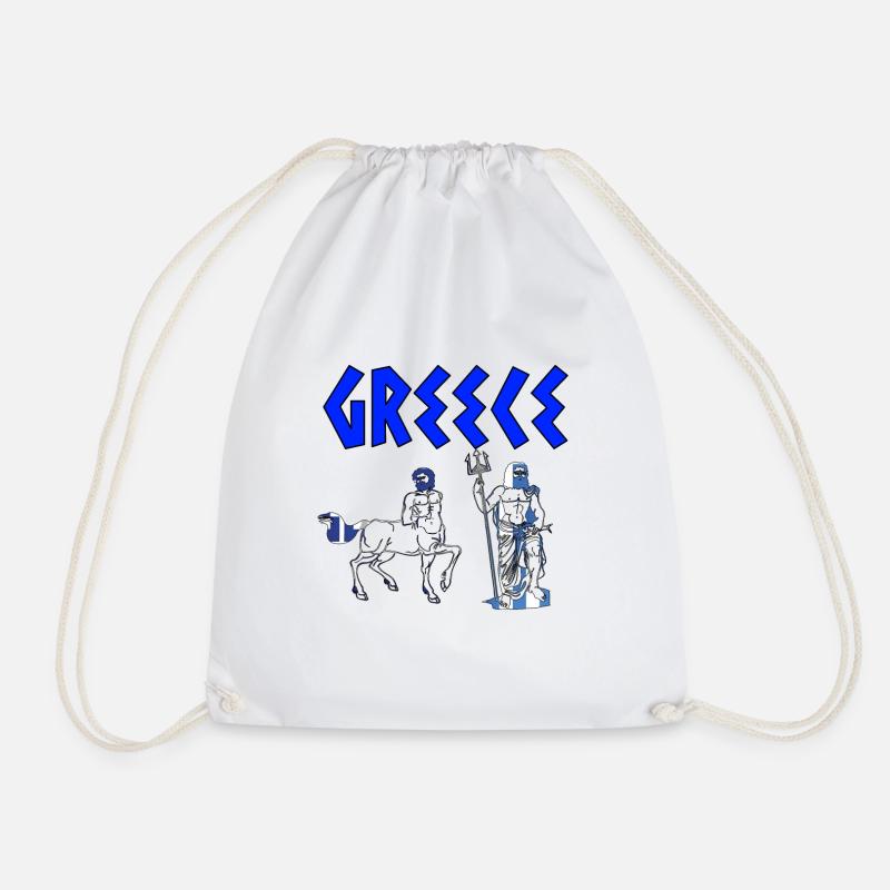 GRÈCE ANTIQUE - Sac de sport léger - blanc