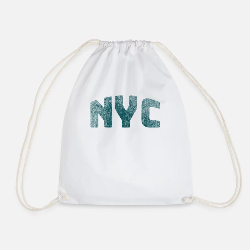 New York - Turnbeutel - Weiß