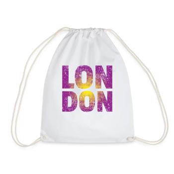 Londres - Sac de sport léger - blanc - Devant
