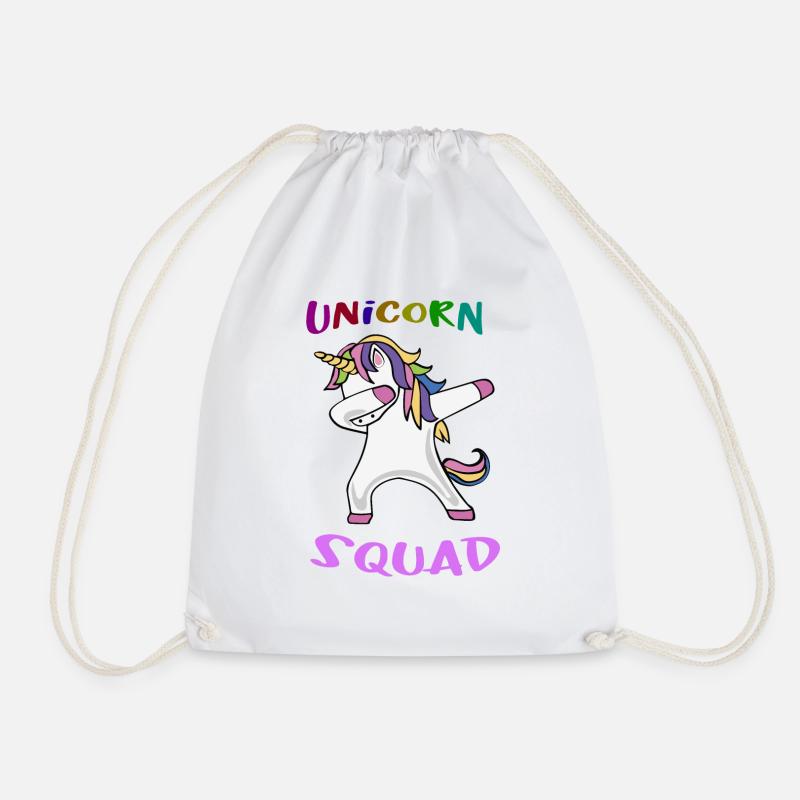 EINHORN SQUAD - Turnbeutel - Weiß