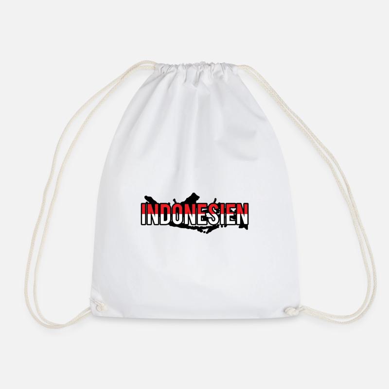 Indonésie - Sac de sport léger - blanc