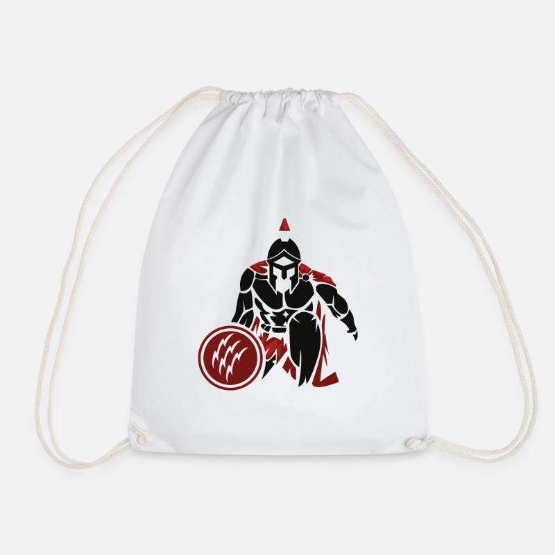 Sparta - Drawstring Bag - white