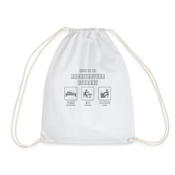 Architect student - Drawstring Bag - white - Front